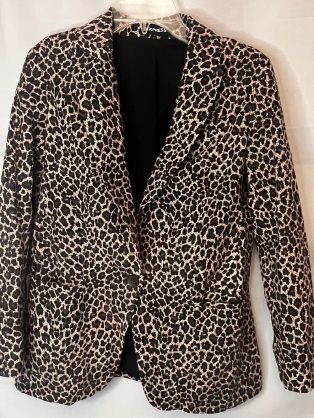 Express Leopard print Blazer Size small